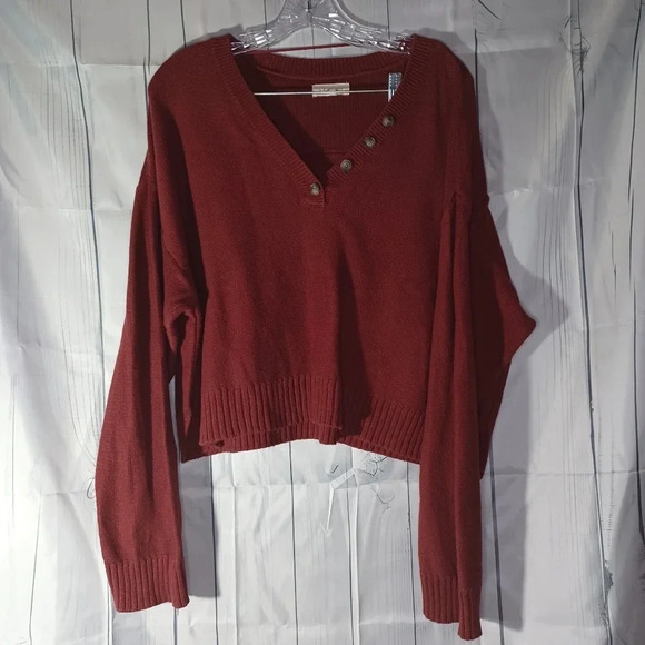 L.A Hearts Pullover v-neck Sweater - Picture 1 of 7